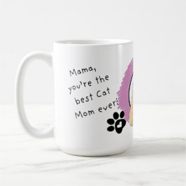 Mug Tu es la meilleure maman de chat jamais