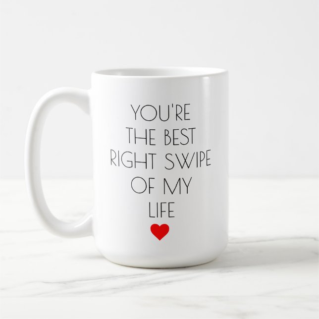Mug Tu es le meilleur rempart de ma vie Valentine (Gauche)