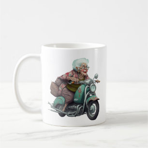 Mug Tu es seulement aussi vieille que tu te sens drôle