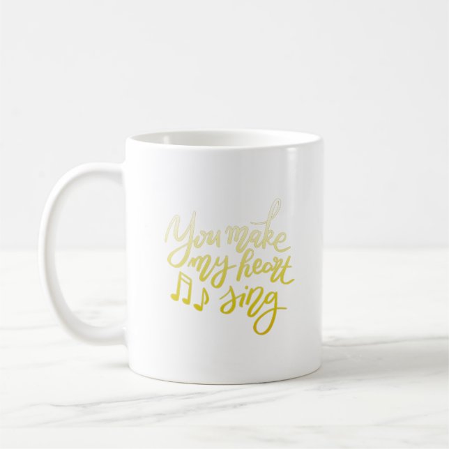 Mug tu fais chanter mon coeur (Gauche)