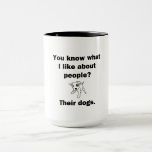 Mug Tu Sais Ce Que J'Aime Chez Les Gens ?