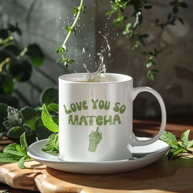 Mug Tu T'aimes tellement Matcha (Créateur téléchargé)