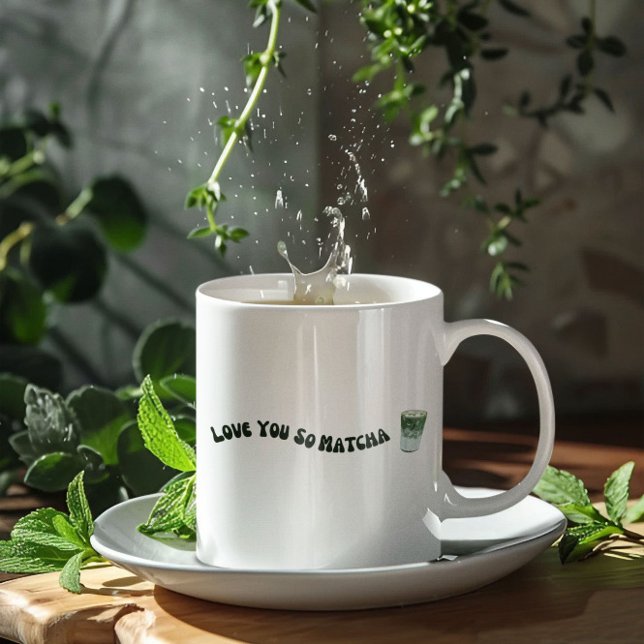 Mug Tu T'aimes tellement Matcha (Créateur téléchargé)