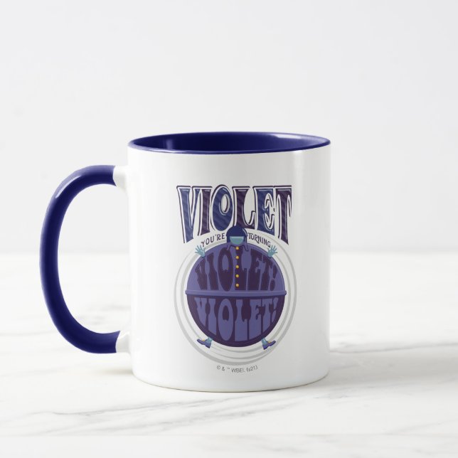 Mug Tu tournes Violet, Violet ! (Gauche)