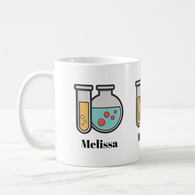 Mug Tube d'essai de chimie et bécher (Gauche)