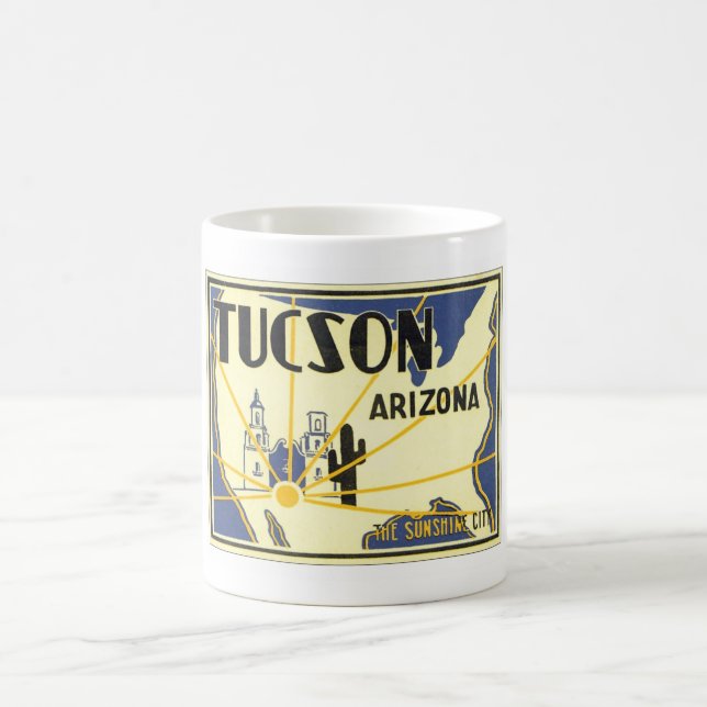 Mug Tucson vintage Arizona (Centre)