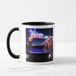 Mug Tucumcari, Nouveau-Mexique, États-Unis. Route 66