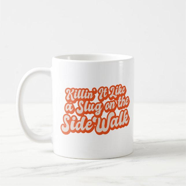 MUG TUER C'EST COMME UNE BOUGIE SUR LA MARCHE LATÉRALE (Gauche)