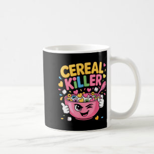 Mug Tueur de céréales Cartoon Bowl Drôle de petit déje