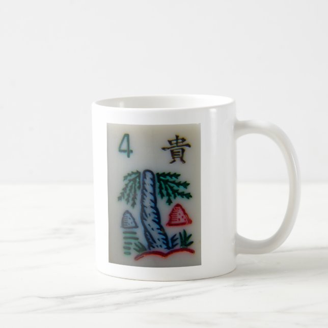 Mug Tuile de fleur (Droite)