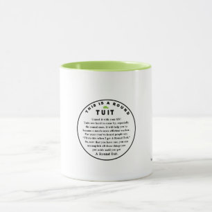 Mug TUIT RONDE Deux tons