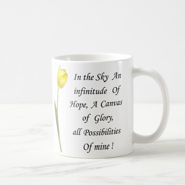 Mug Tulipe jaune (Droite)