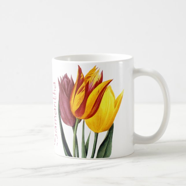 Mug Tulipe (Tulipa Gesneriana) (Droite)