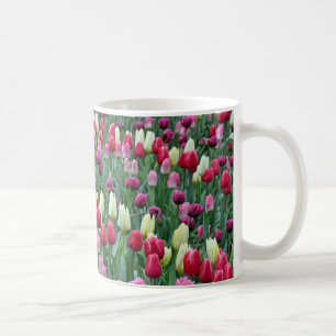 Mug Tulipes colorées de ressort