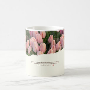 Mug Tulipes roses de Winter's Whisper – Coupe romantiq