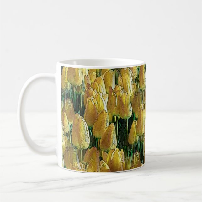 Mug Tulips Sunshine Yellow (Gauche)