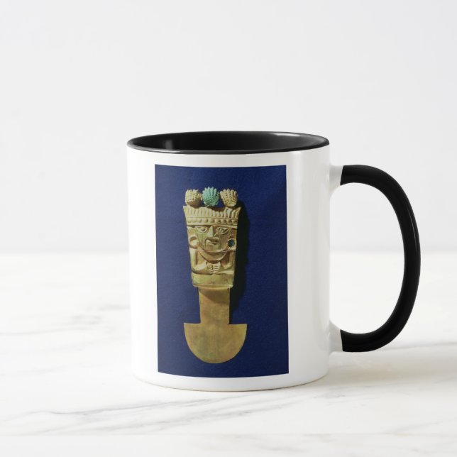 Mug Tumi ou couteau cérémonieux sous forme de (Droite)