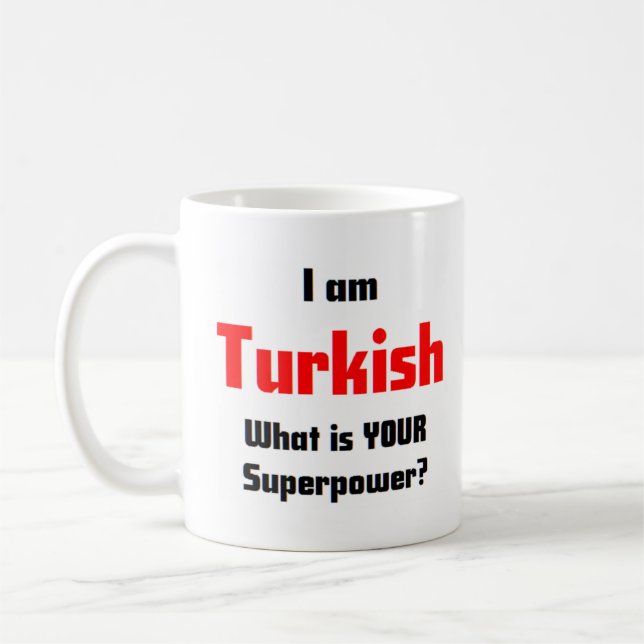 Mug turc (Gauche)
