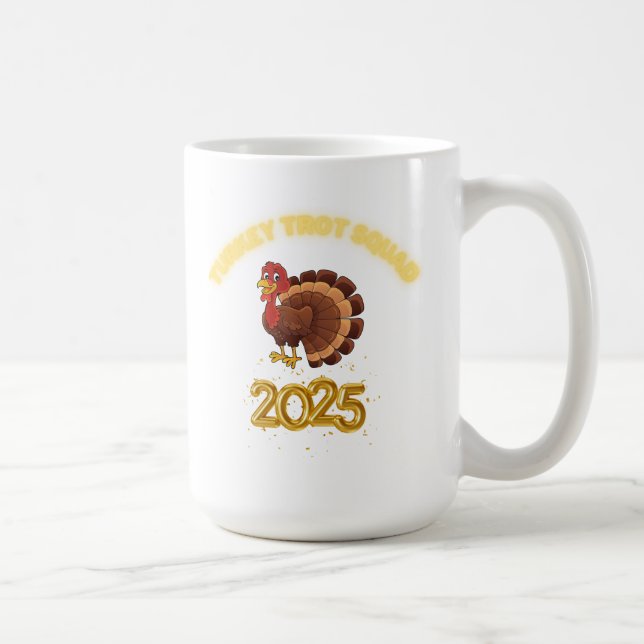 Mug Turkey Trot Squad 2025 (Droite)