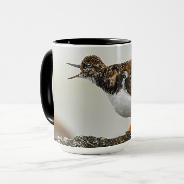 Mug Turnstone Georgia Photographie de mignonne Dramati (Devant gauche)