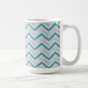 Mug Turquoise et perles ZigZag
