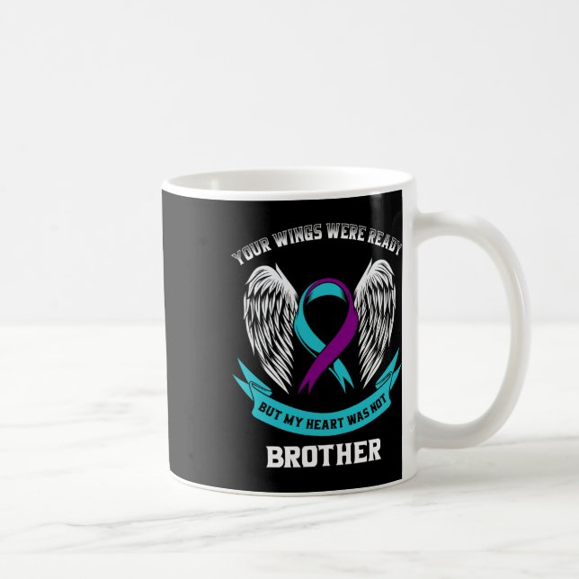 Mug Turquoise Purple Suicide Sensibilisation Frère Vos (Droite)
