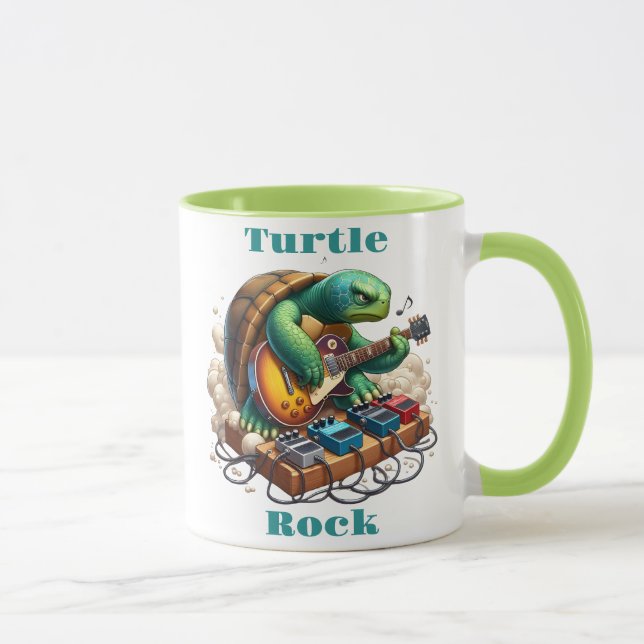 Mug Turtle Rockstar Jamming sur scène (Droite)