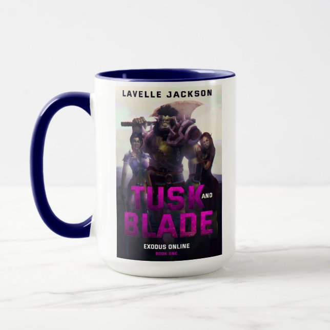 Mug Tusk and Blade (Exodus Online Mug) (Gauche)