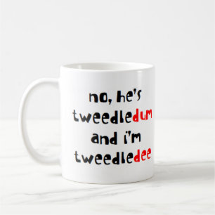 Mug tweedledee et tweedledum