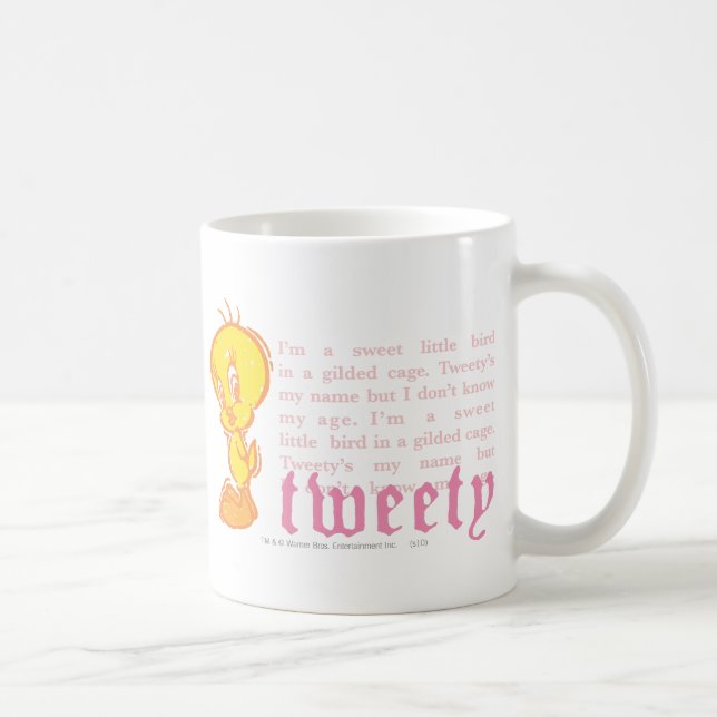 Mug TWEETY™ "Je suis un petit oiseau doux" (Droite)