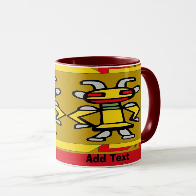 Mug Twin Kachina (Devant droit)