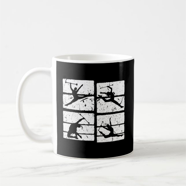 Mug Twirling Batons Dance Twirler (Gauche)