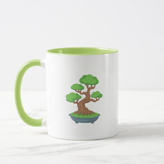 Mug Twisted Japanese Bonsai Tree (Gauche)