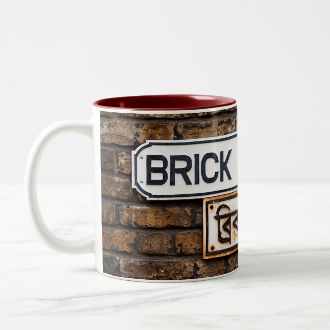 Mug Two Tone Brick Lane (Gauche)