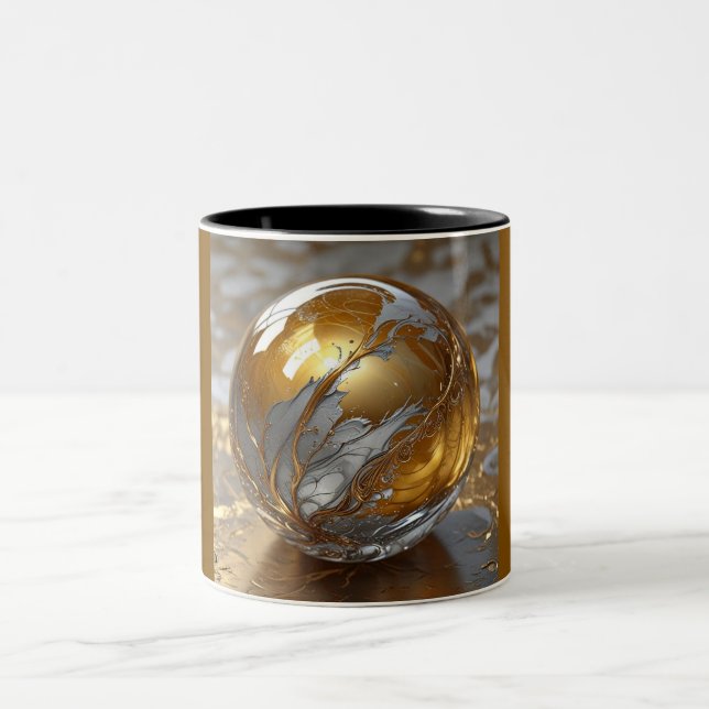 Mug Two-Tons 11oz (Marbre-4) (Centre)