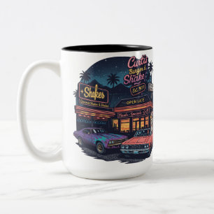 Mug Two-Tons voiture style vintage