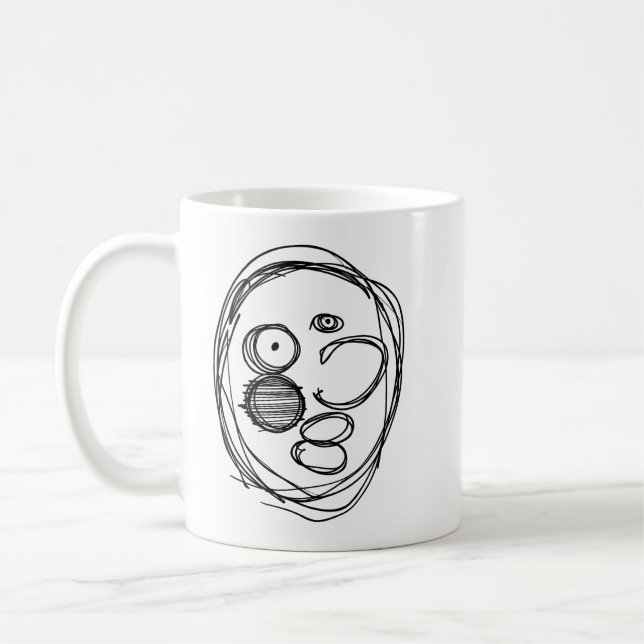 Mug Type désordonné (Gauche)