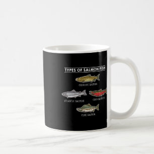 Mug Types De Poissons Saumons Pour La Pêche Saumon