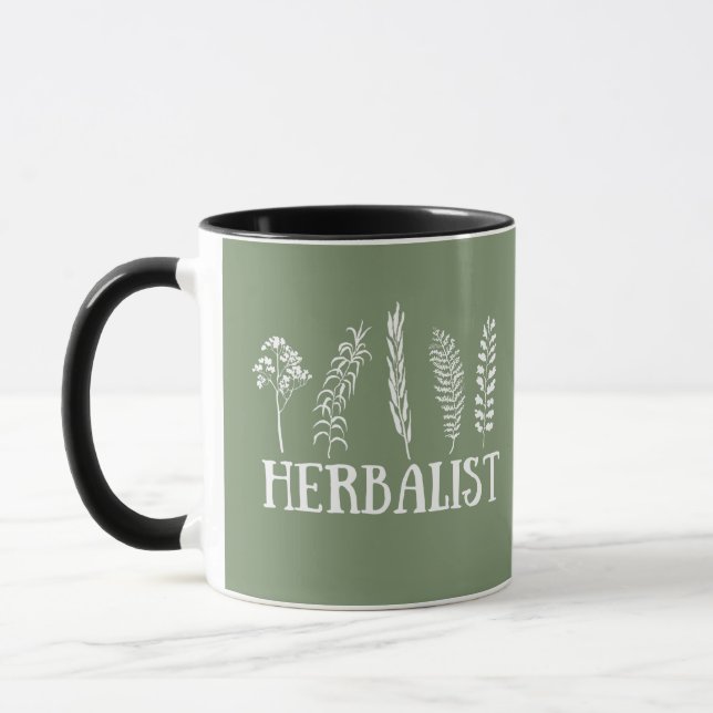 Mug Types d&#x27;herboristes (Gauche)