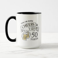 Typographie Bravo Et Bières Tout Âge Anniversaire