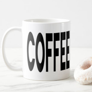Mug Typographie COFFEE ON CALL Humour drôle