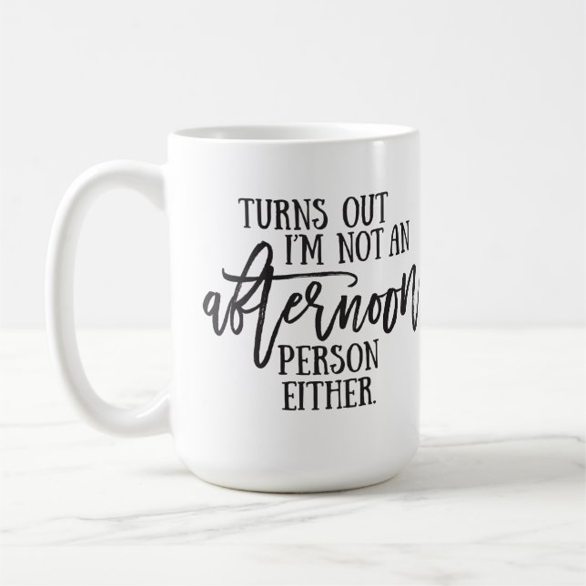 Mug Typographie de l'Humour après-midi (Gauche)