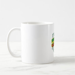 Mug Typographie de pays audacieux Football Sénégal 202