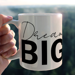 Mug Typographie de rêve inspirante
