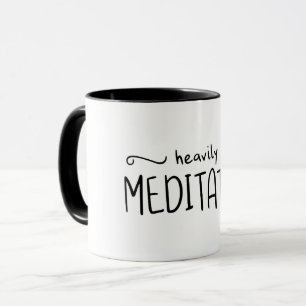 Mug Typographie fortement méditée