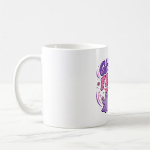 Mug Typographie Halloween d'ami goule fantôme mignon