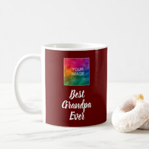 Mug Typographie Modèle élégant meilleur grand-père jam