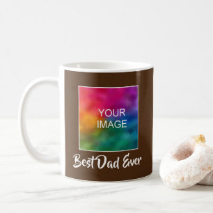 Mug Typographie moderne élégante Cool Brown Meilleur p