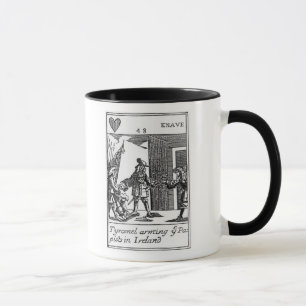 Mug Tyrconnel armant les papistes en Irlande