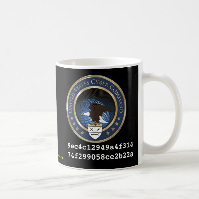 Mug U.S. Commande de Cyber (Droite)